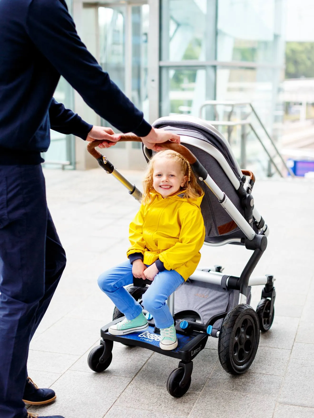 Buggy board   saddle maxi black