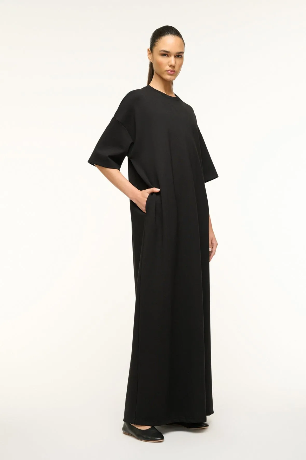 CAPSULE MAXI DRESS | BLACK