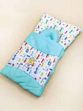 Cyan Sleeping Bag For Newborns/Baby Carry Nest NBSB13