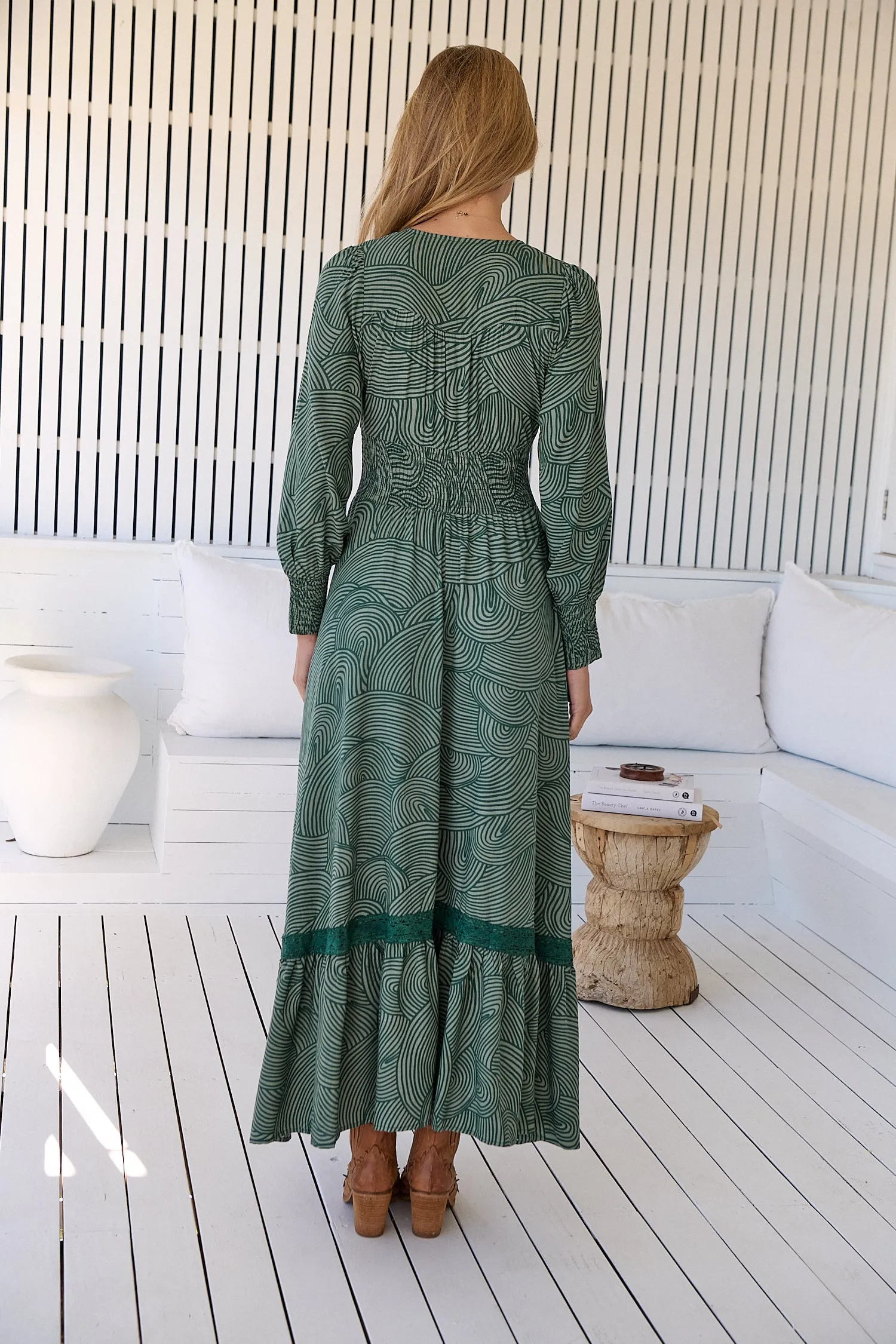 Cybele Maxi Dress - Green