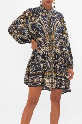 Dance With The Duke Tiered Shirt Dress