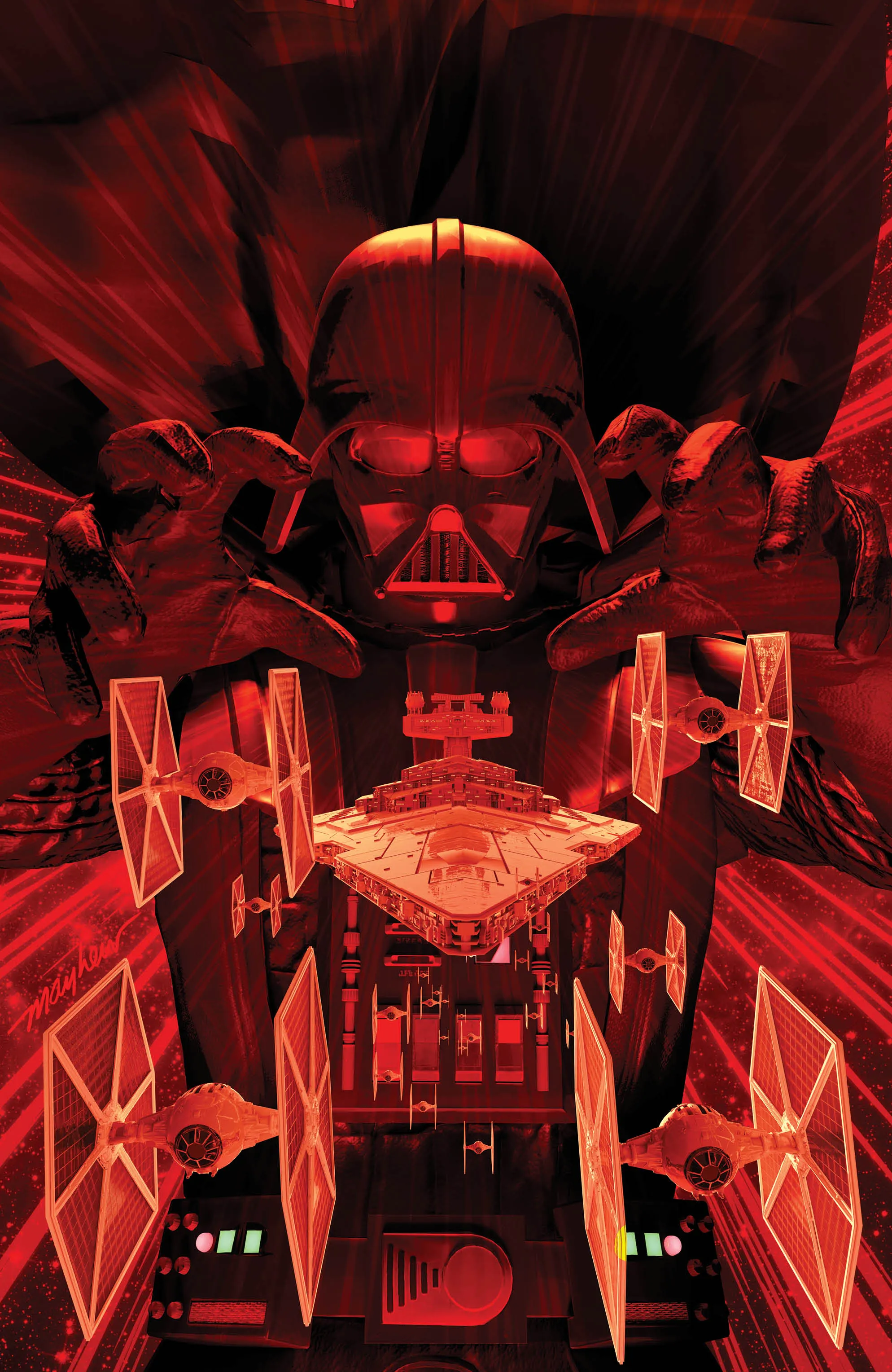 DARTH VADER 25 MIKE MAYHEW VARIANT