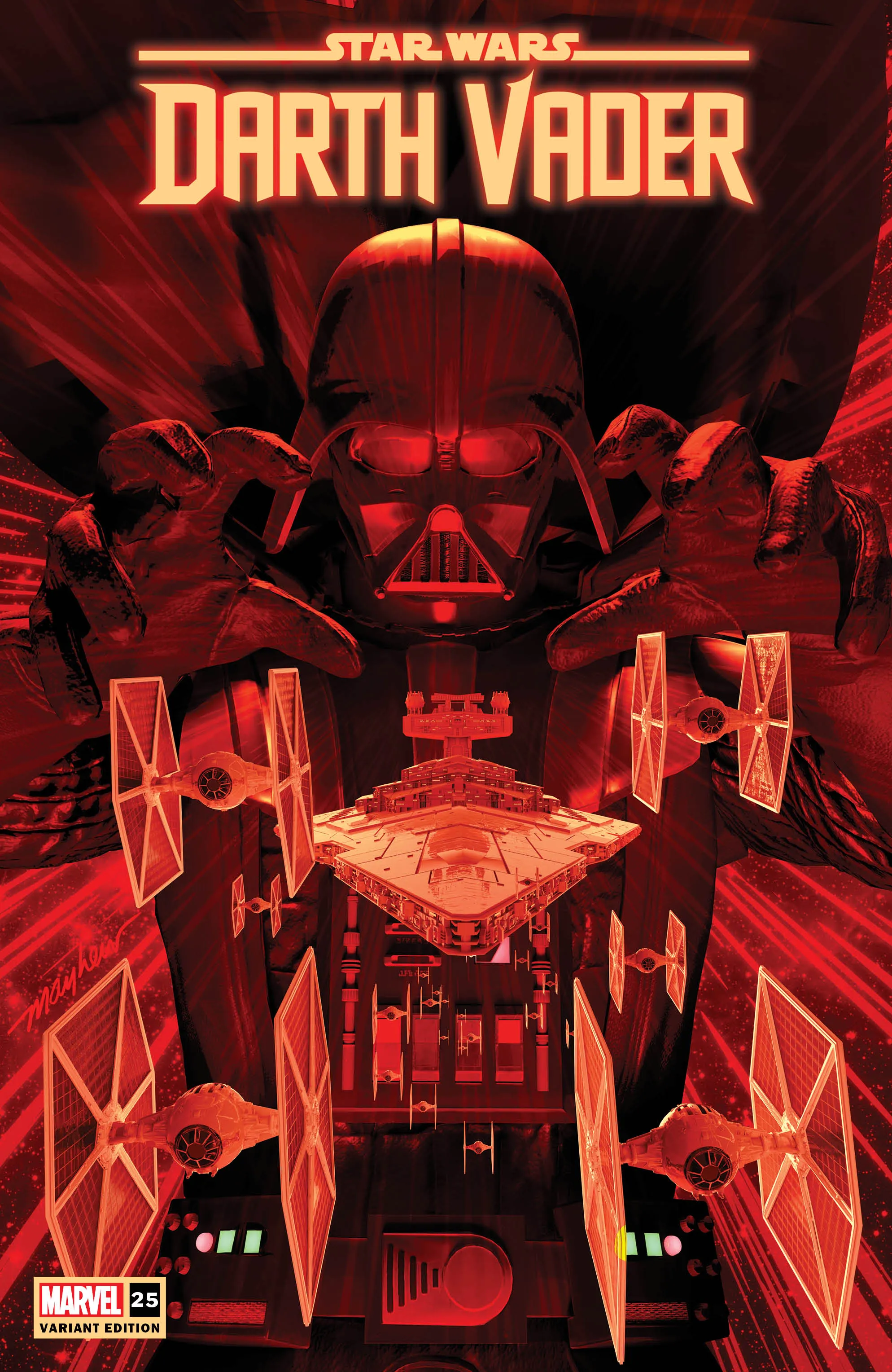 DARTH VADER 25 MIKE MAYHEW VARIANT