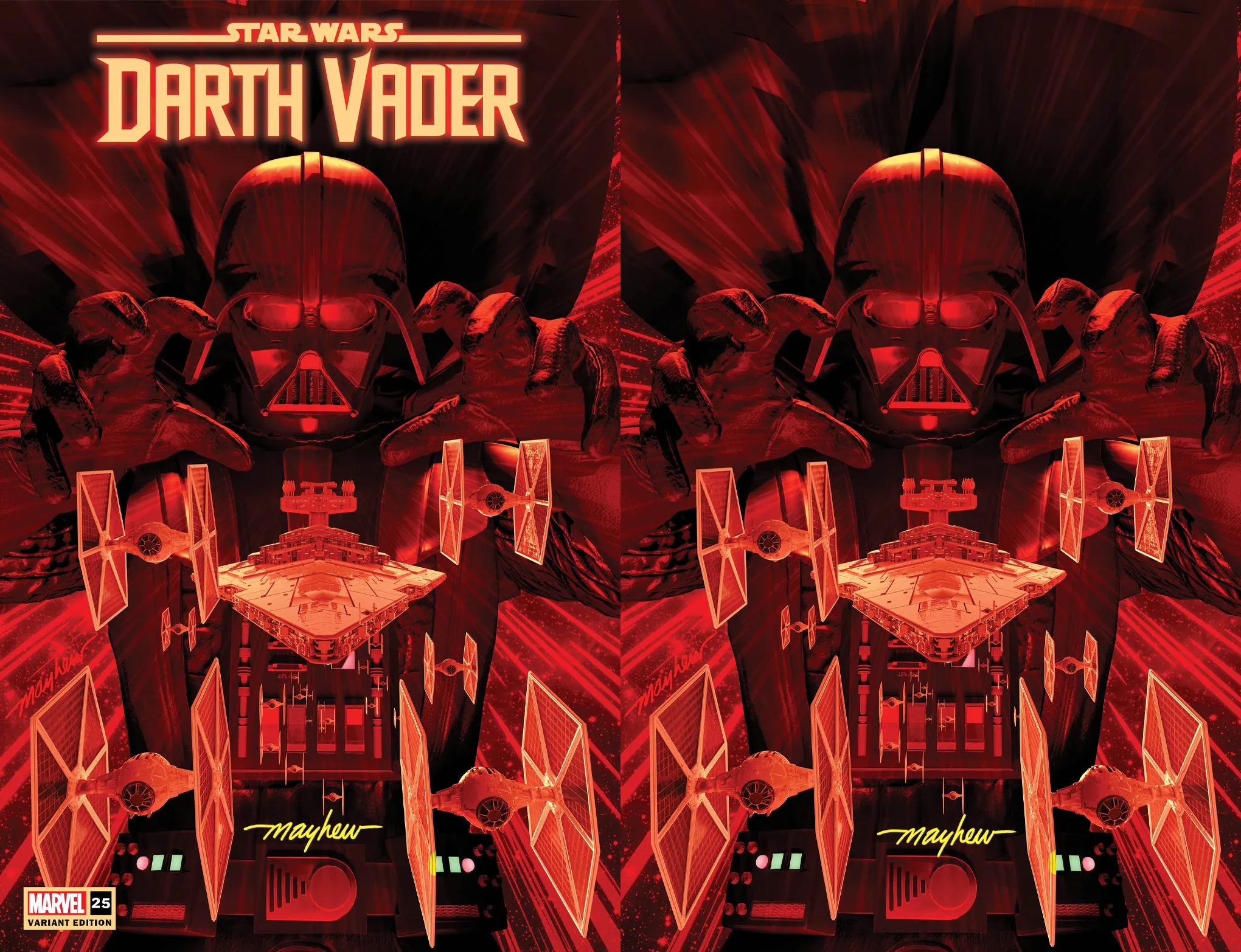 DARTH VADER 25 MIKE MAYHEW VARIANT