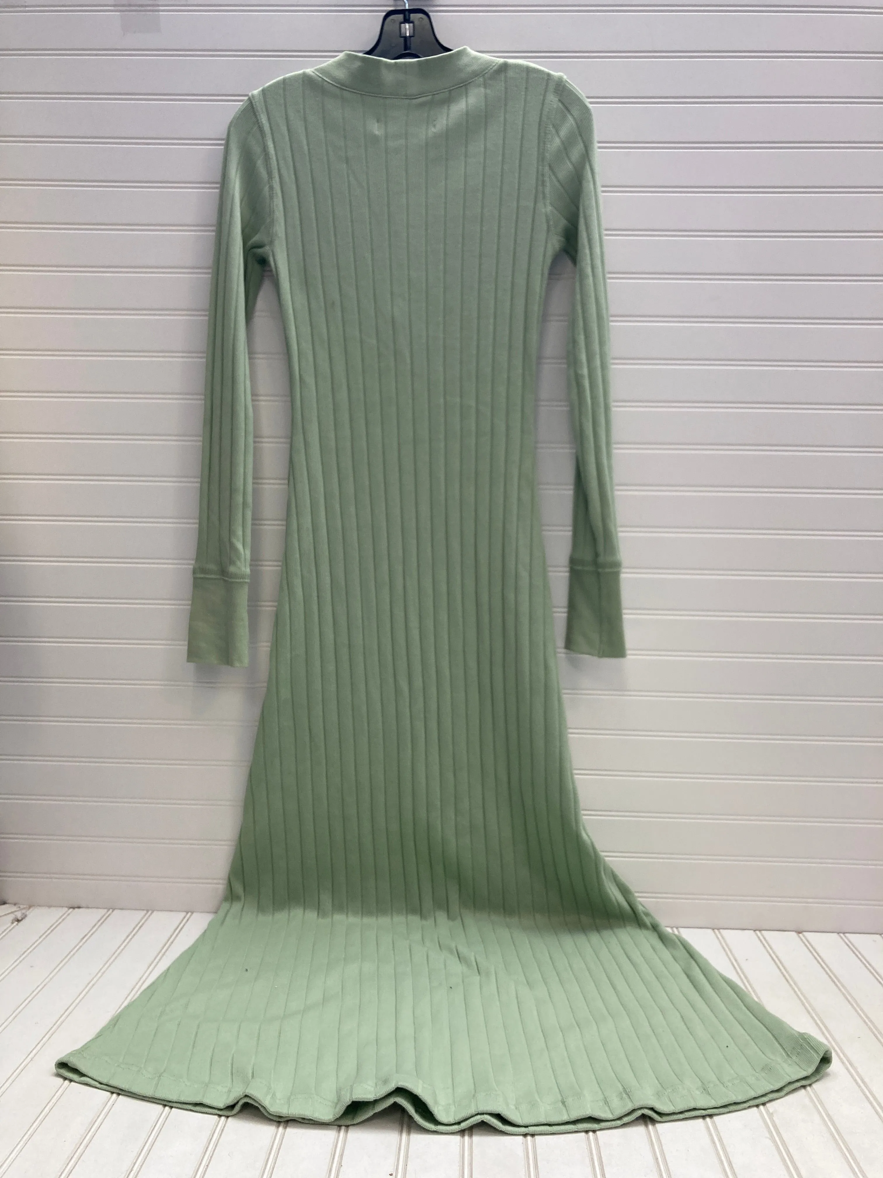 Dress Casual Maxi By Free People In Green, Size: Xs