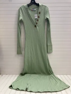 Dress Casual Maxi By Free People In Green, Size: Xs