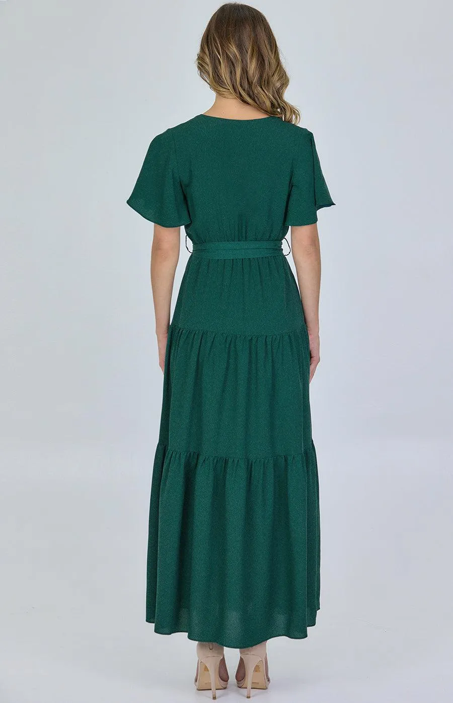 Elena Maxi Dress - Green