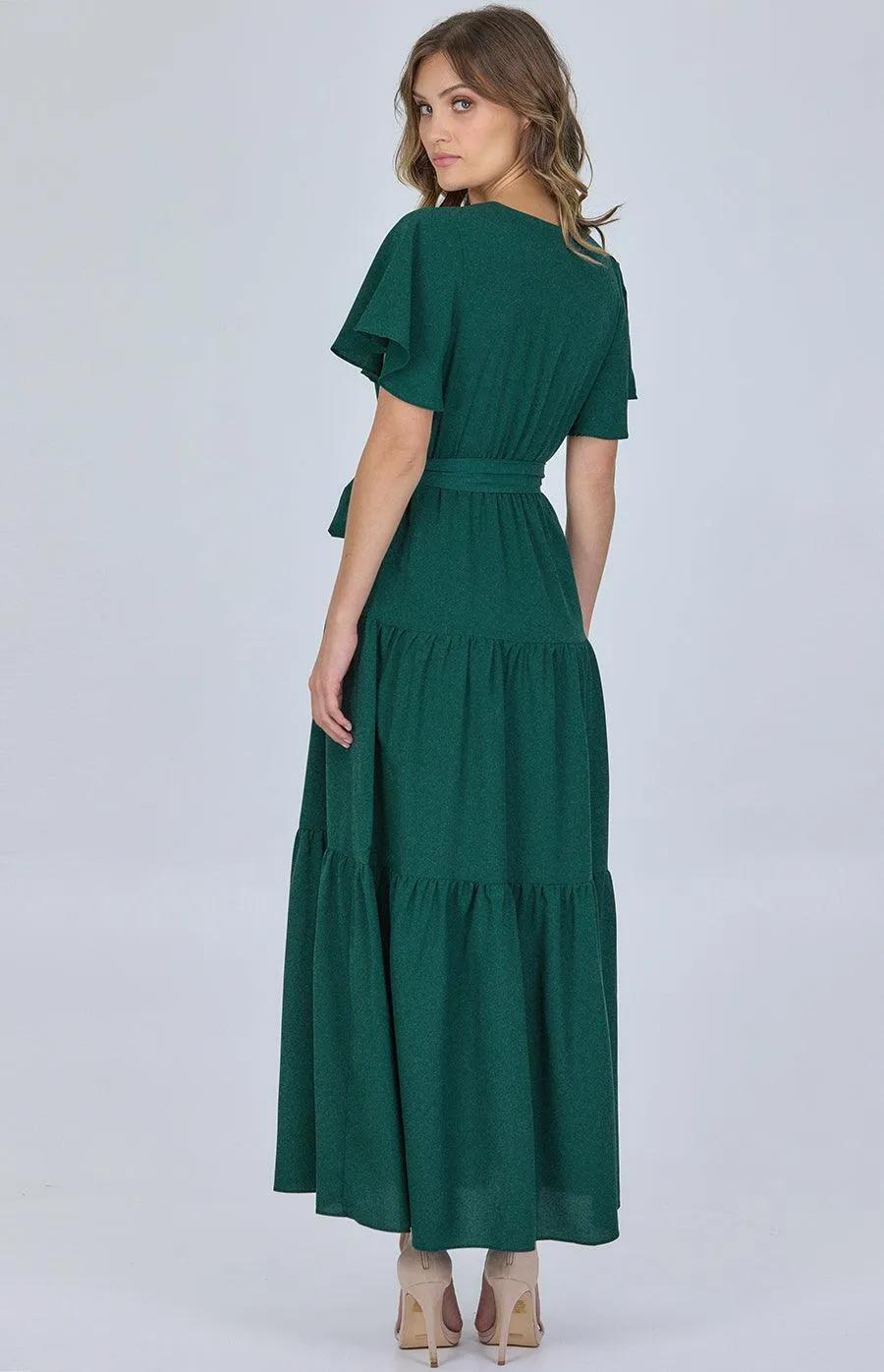 Elena Maxi Dress - Green