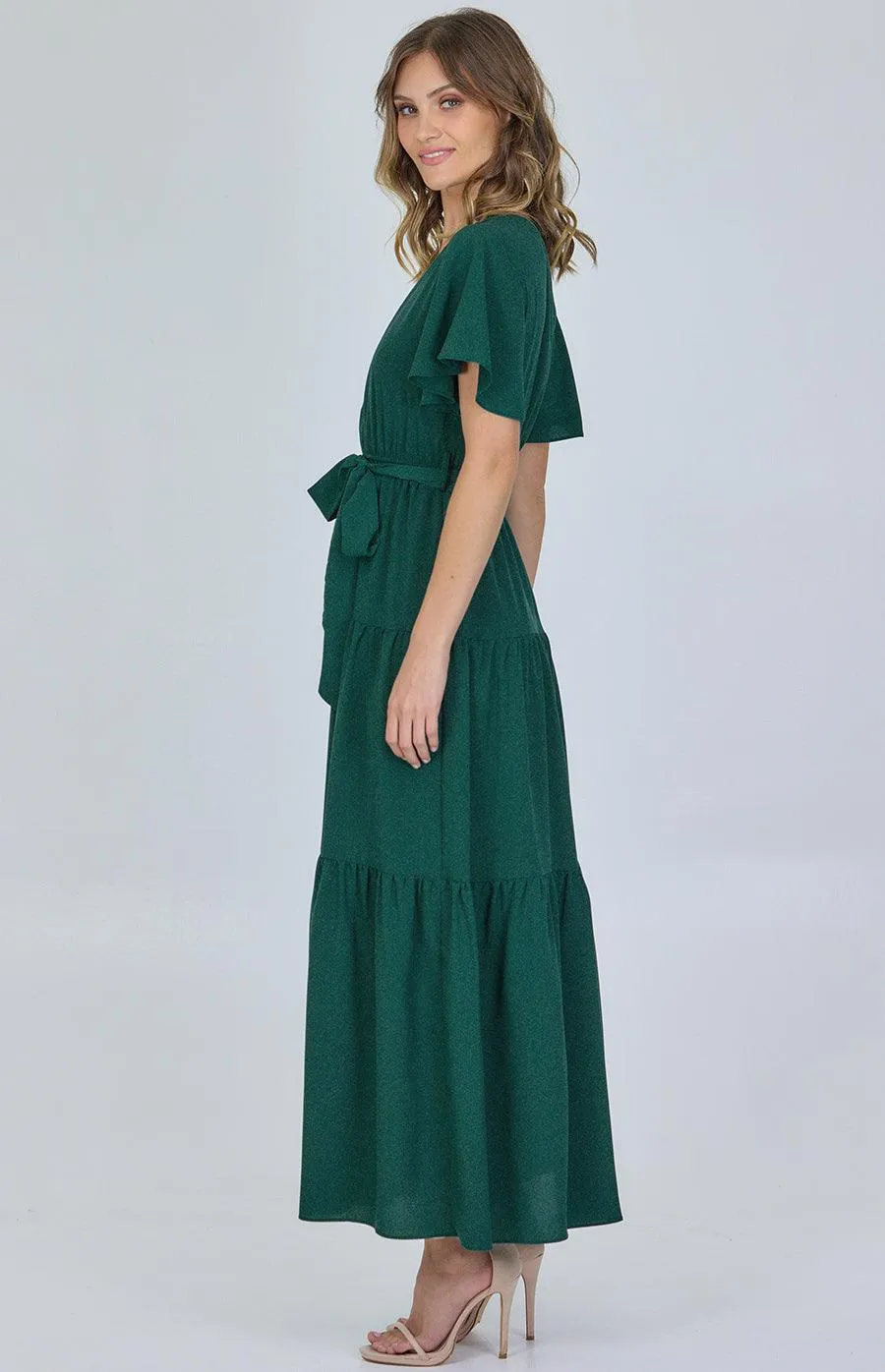 Elena Maxi Dress - Green