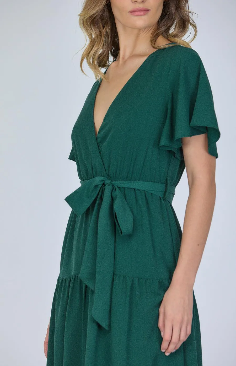 Elena Maxi Dress - Green