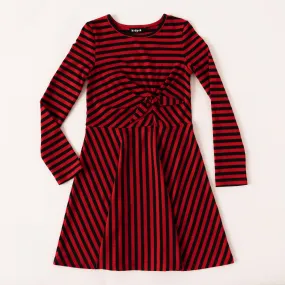 Even Stripe Skater Dress