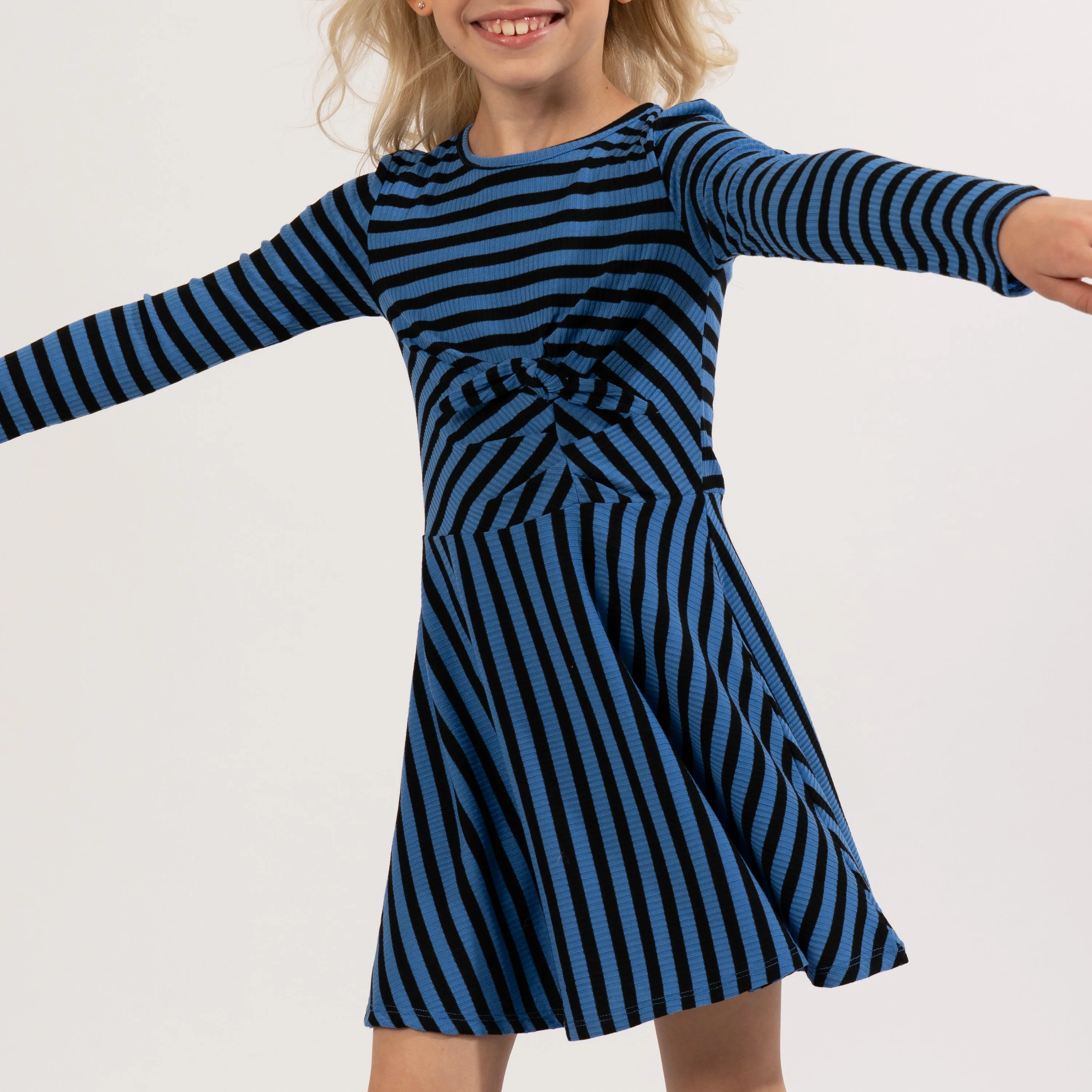 Even Stripe Skater Dress