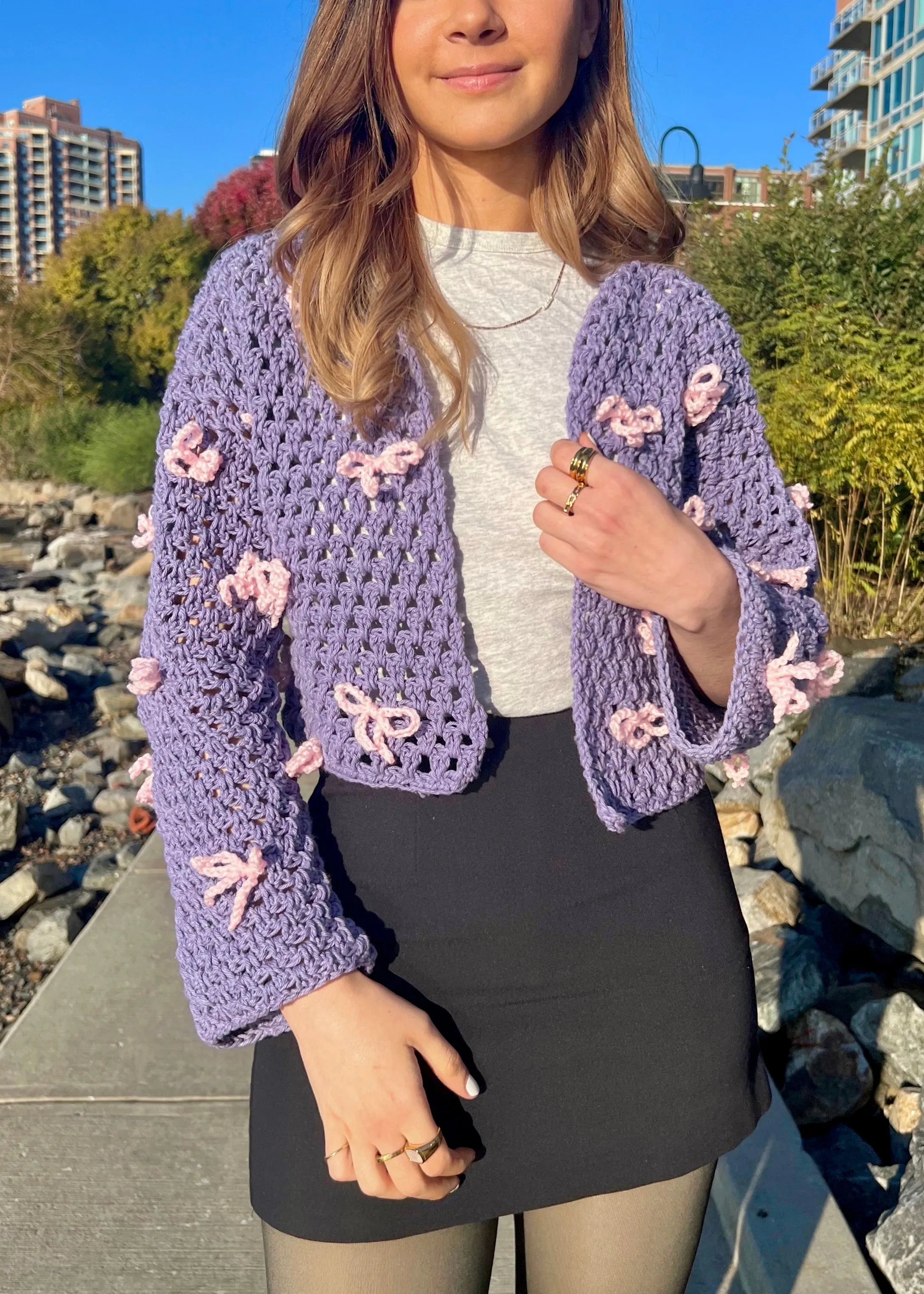 Evie Cardigan Crochet Pattern