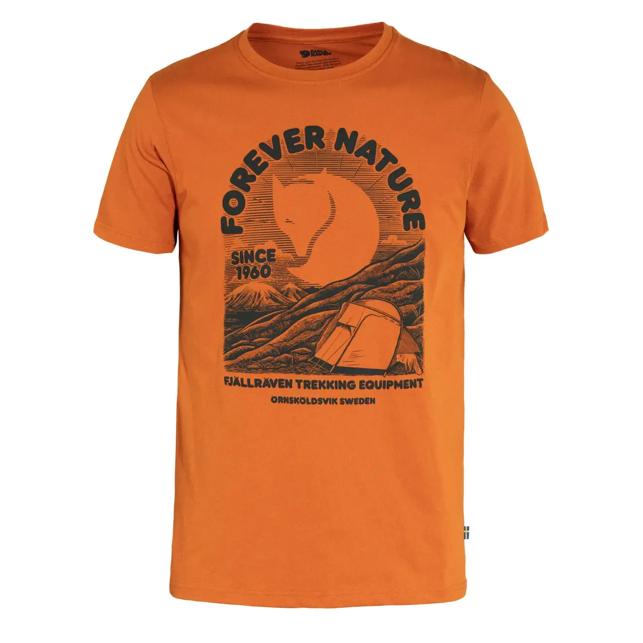 Fjallraven Equipment T-Shirt Sunset Orange