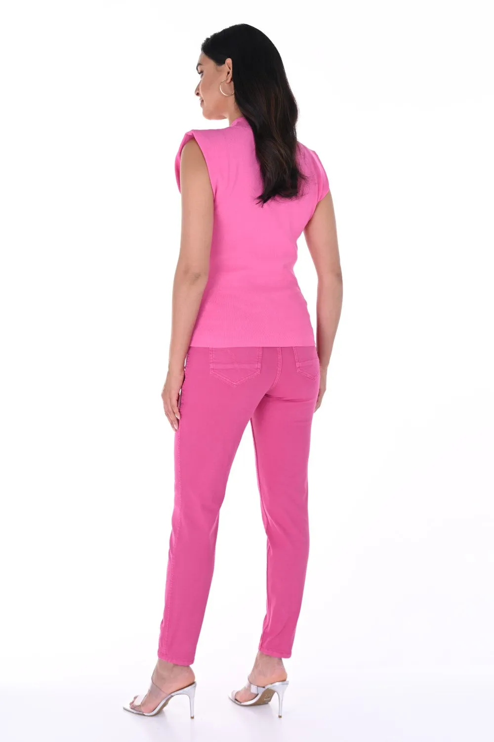 Frank Lyman Reversible Pant 246216U Fuchsia