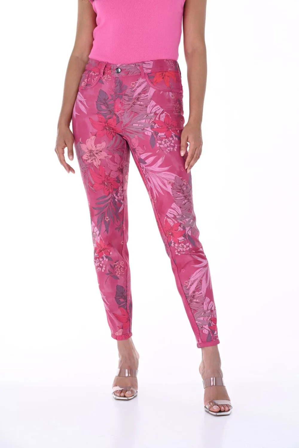 Frank Lyman Reversible Pant 246216U Fuchsia