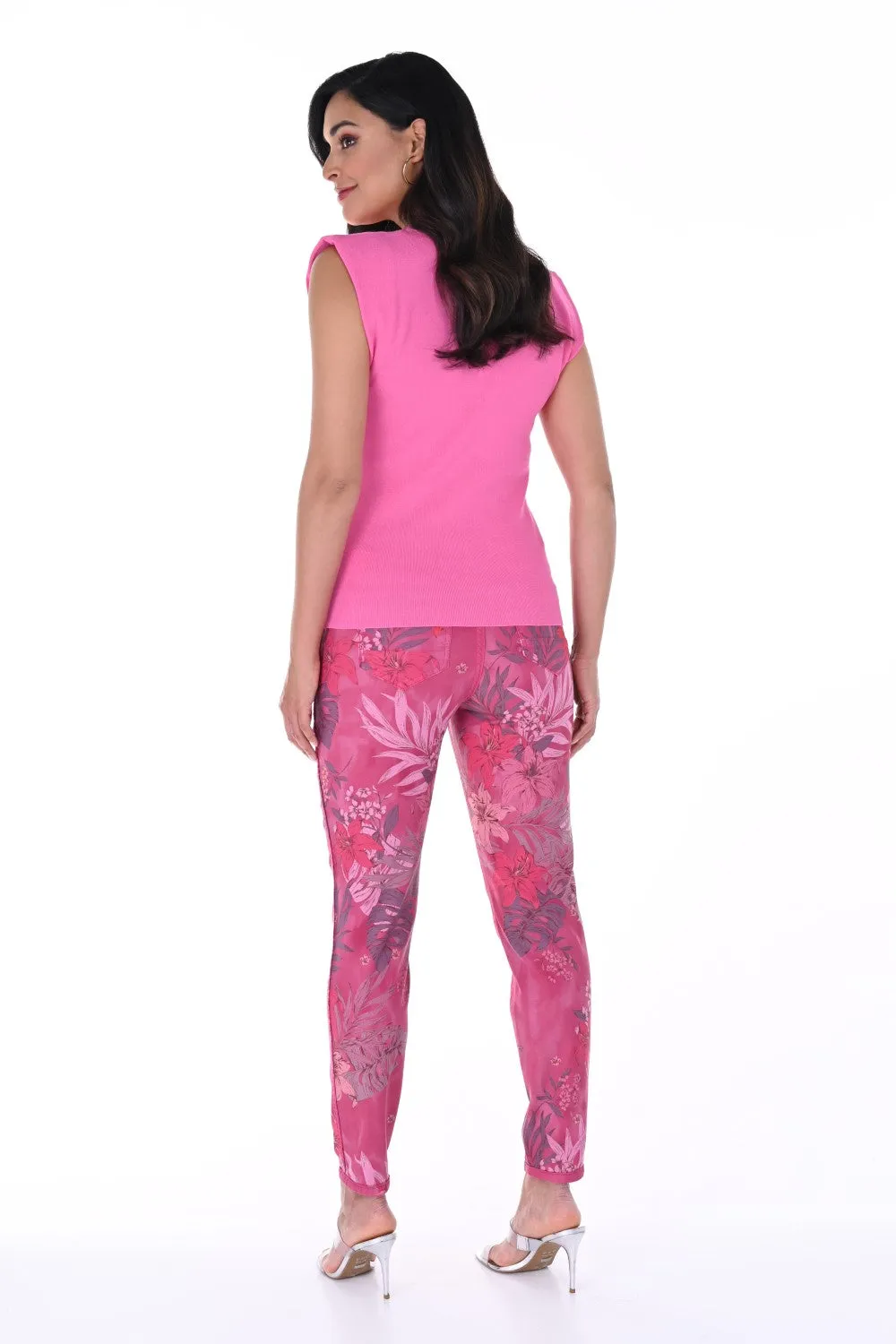 Frank Lyman Reversible Pant 246216U Fuchsia