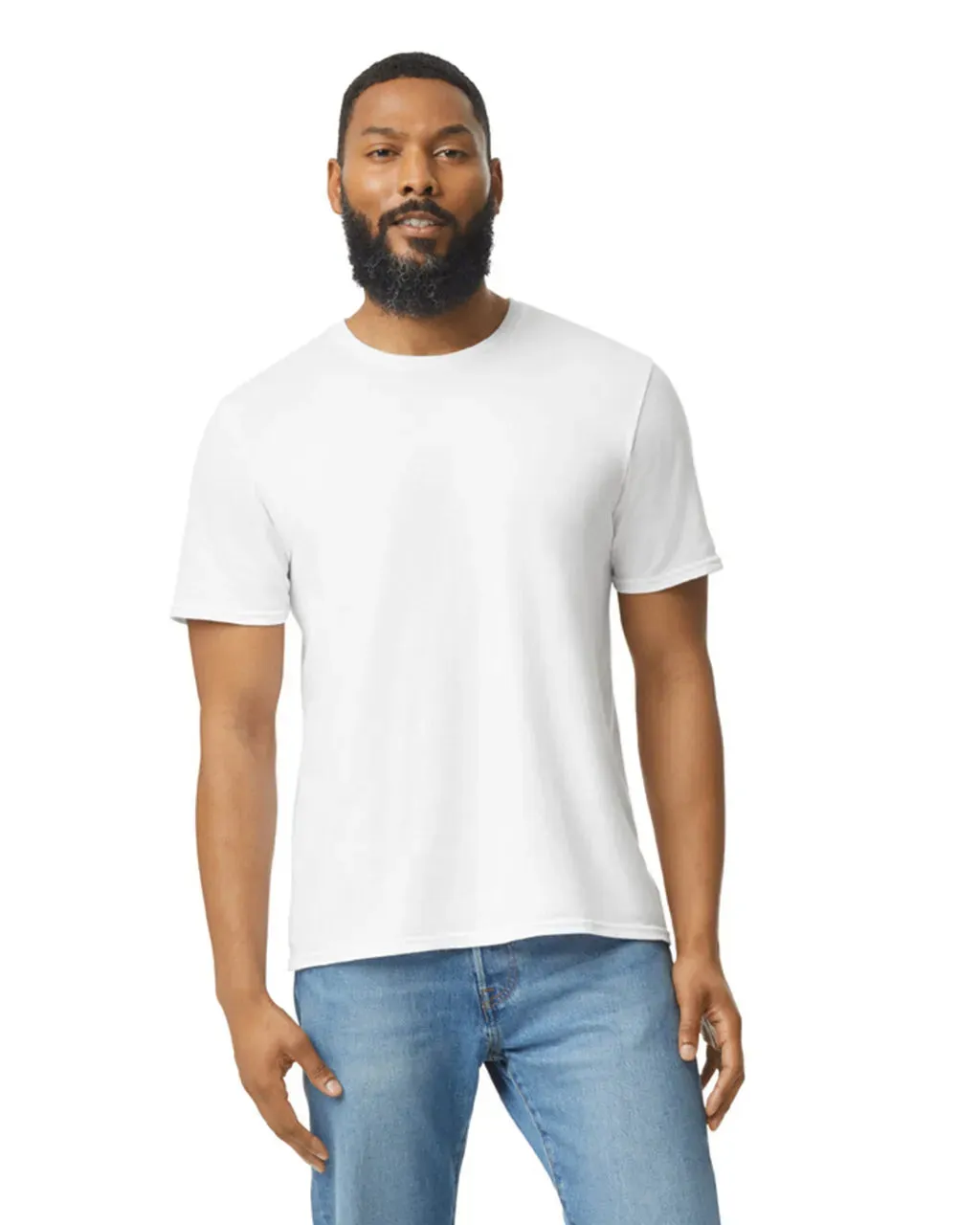 Gildan Customizable Short-Sleeve Plain T-Shirt - Men