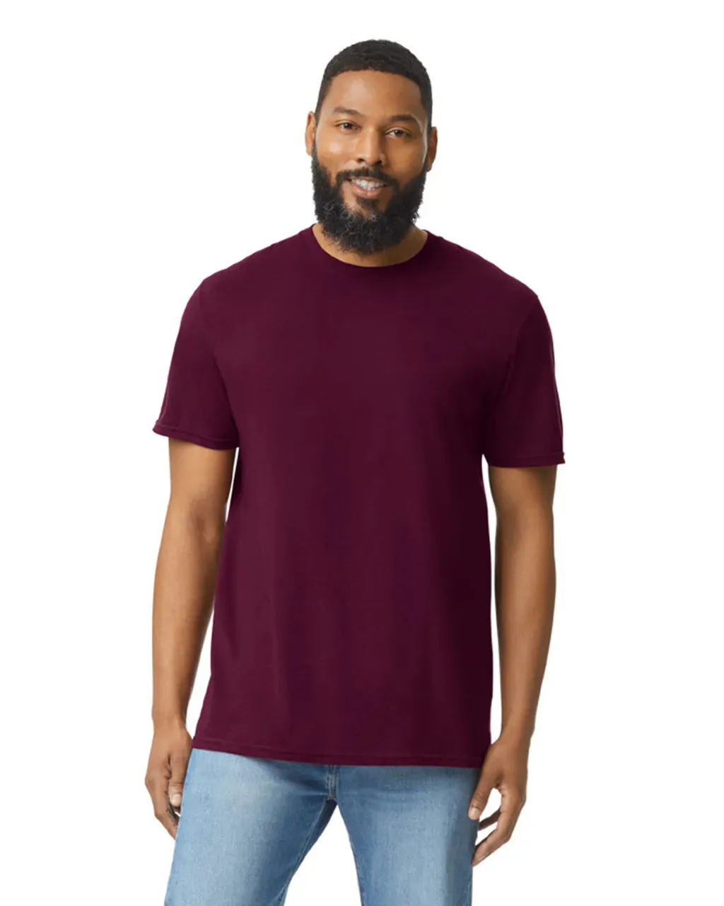 Gildan Customizable Short-Sleeve Plain T-Shirt - Men