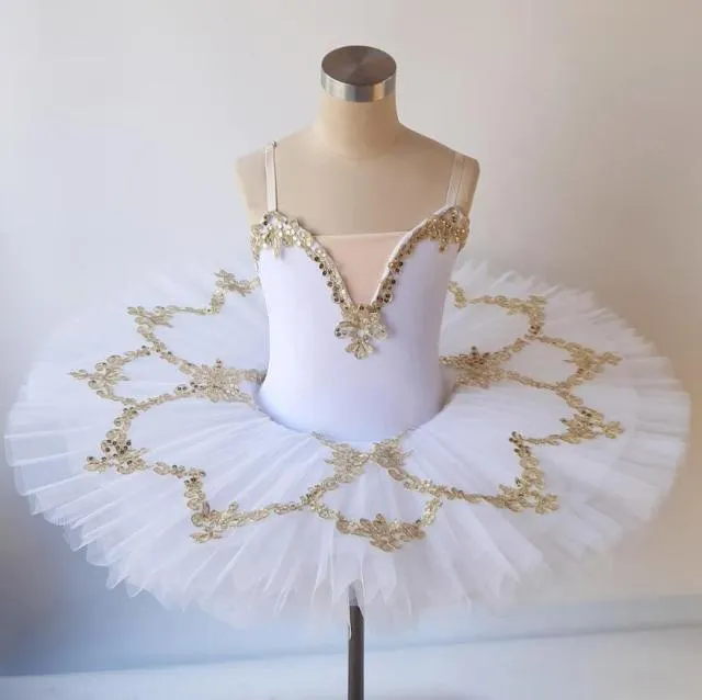 Girls Tutu Ballet Dance Costume Ballerina Dress