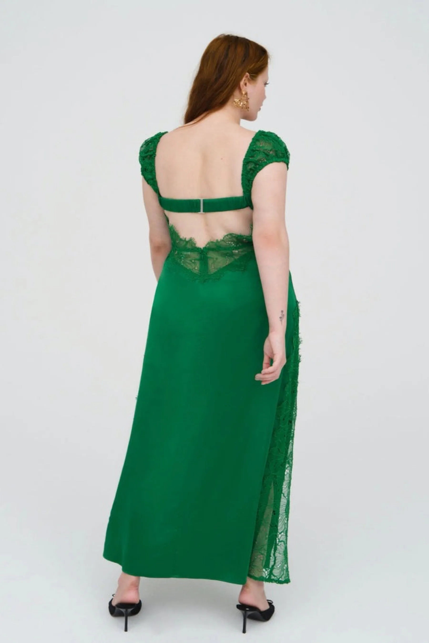 Green Casey Maxi Dress