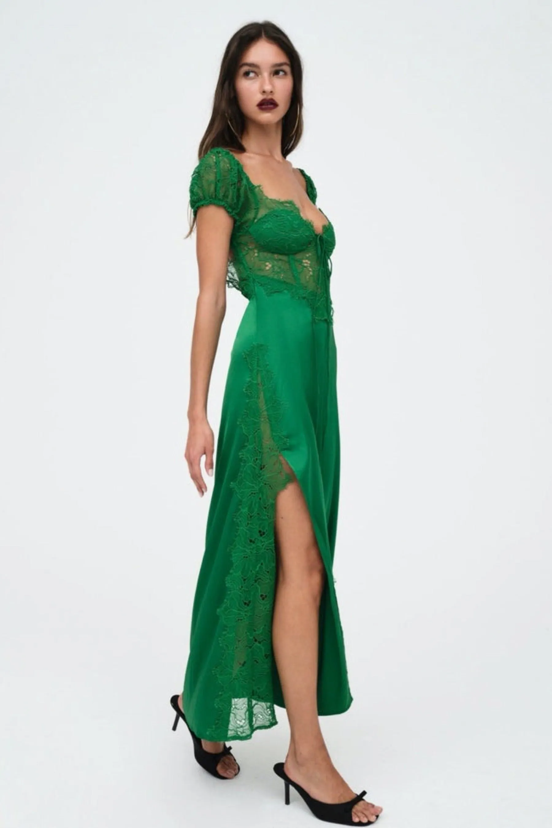 Green Casey Maxi Dress