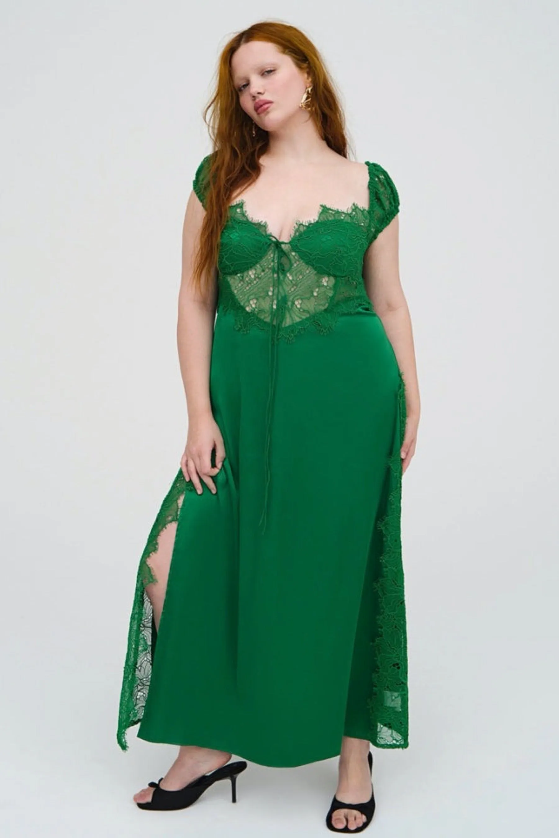 Green Casey Maxi Dress