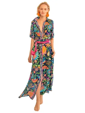 Gretchen Scott | Panache Maxi Dress | Hummingbird Heaven | Women's