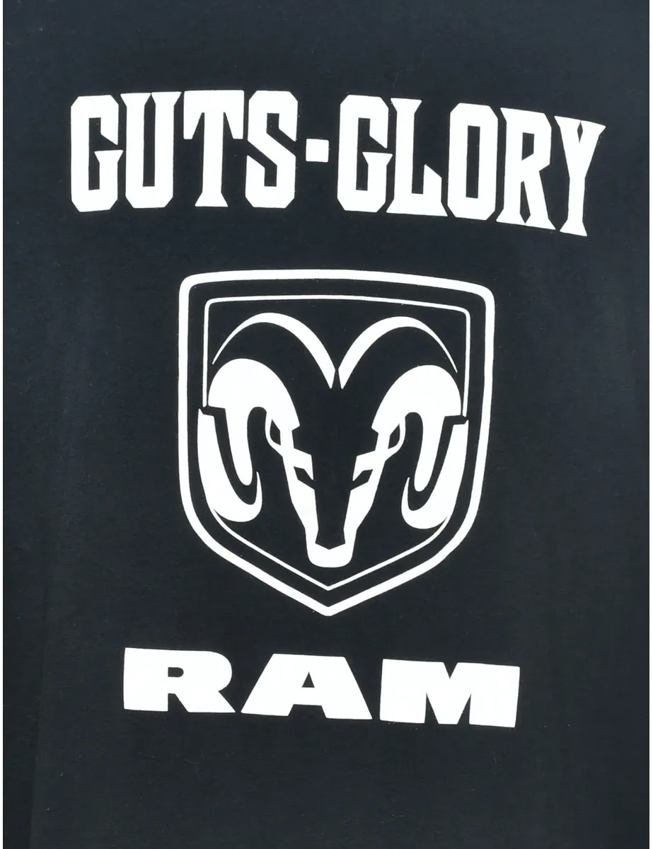 Guts Glory Printed T-shirt - L