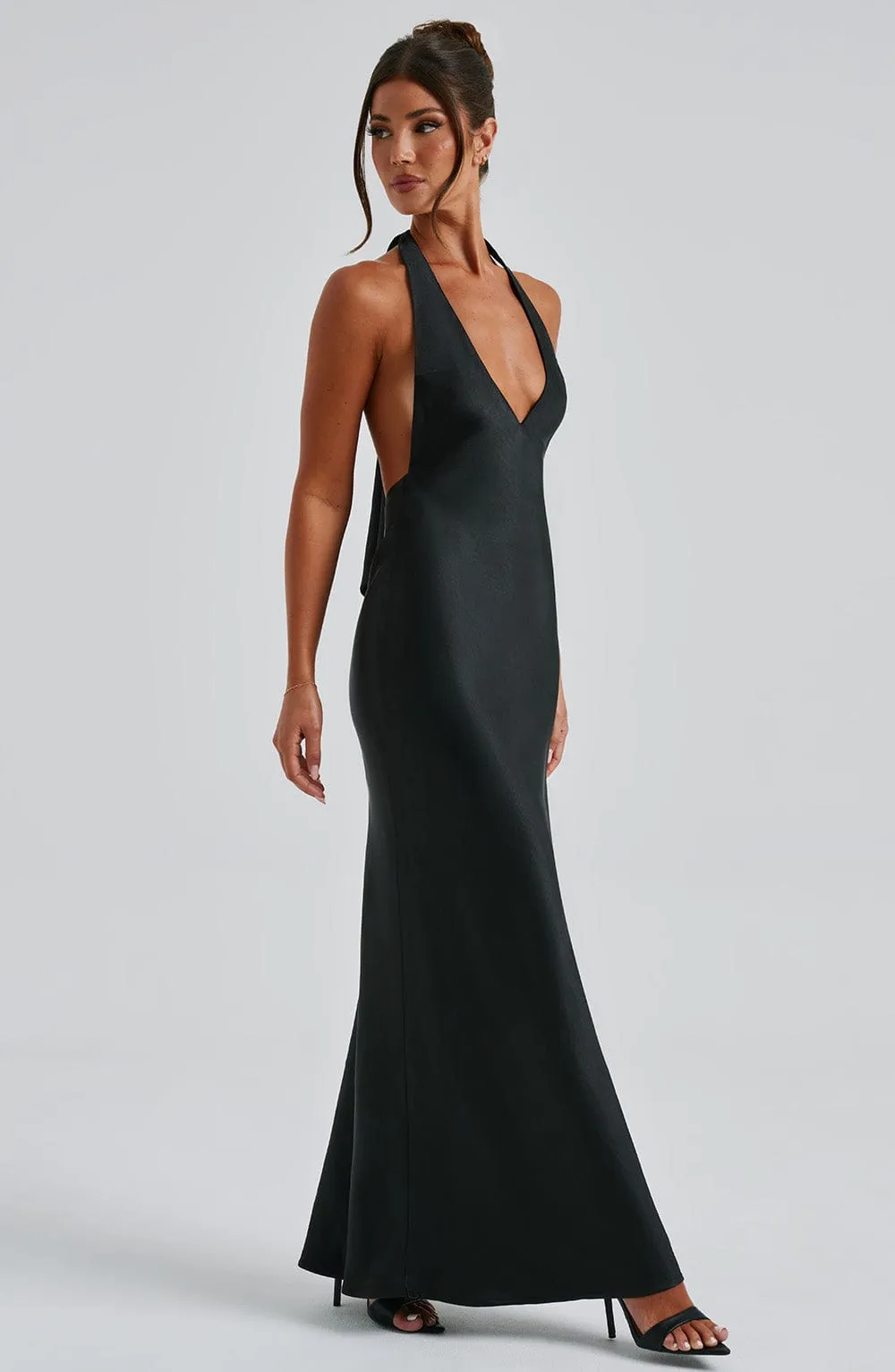 Halo Maxi Dress - Black