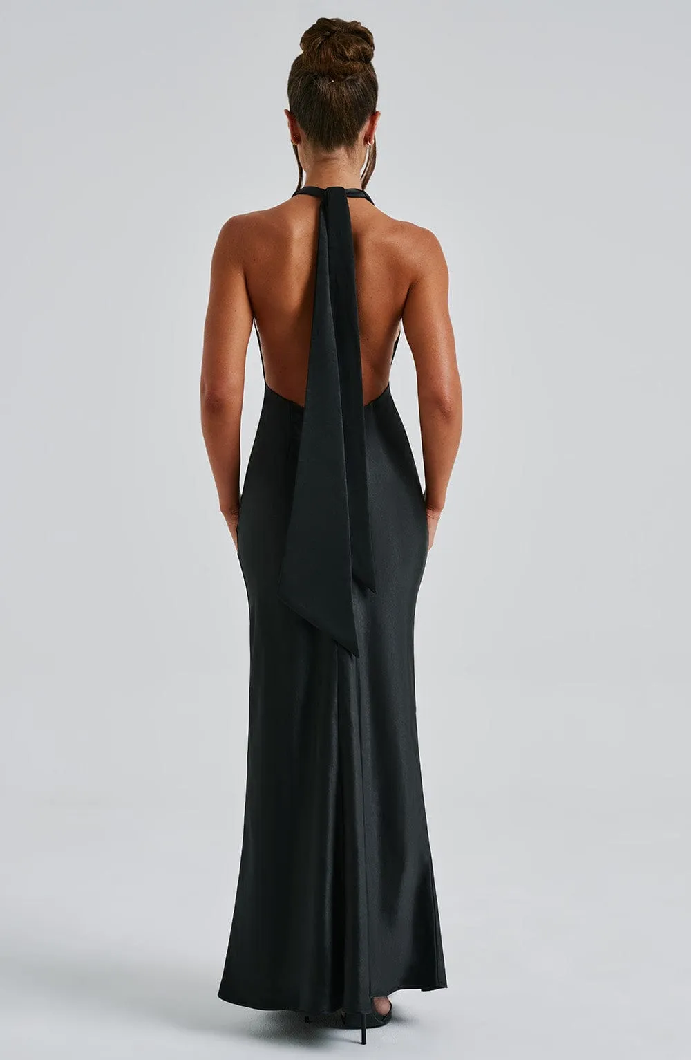 Halo Maxi Dress - Black