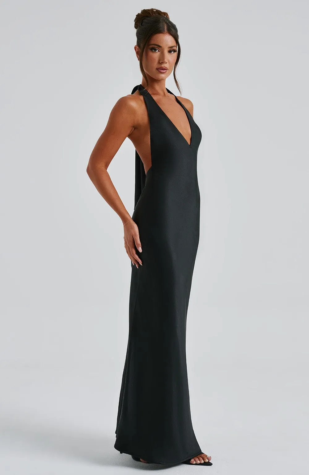 Halo Maxi Dress - Black