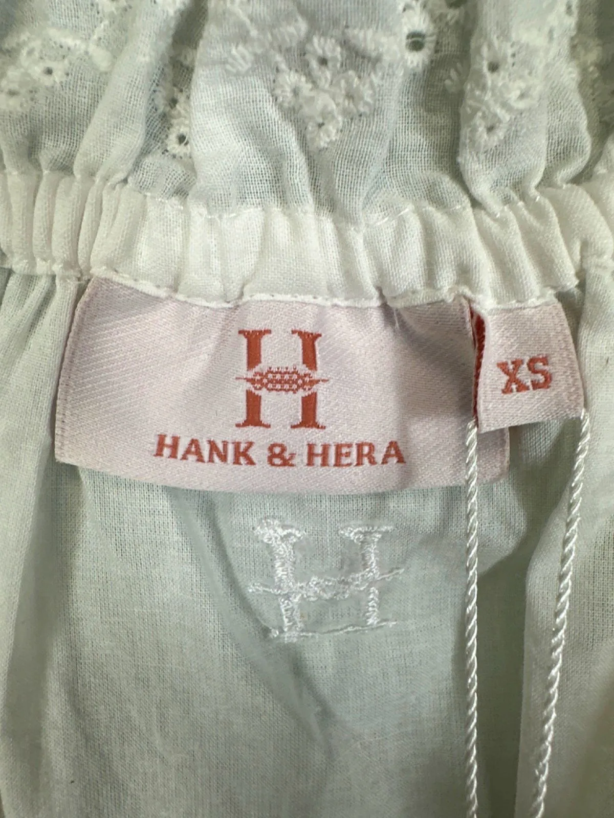 Hank & Hera White Maxi Dress UK XS