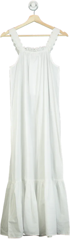 Hank & Hera White Maxi Dress UK XS