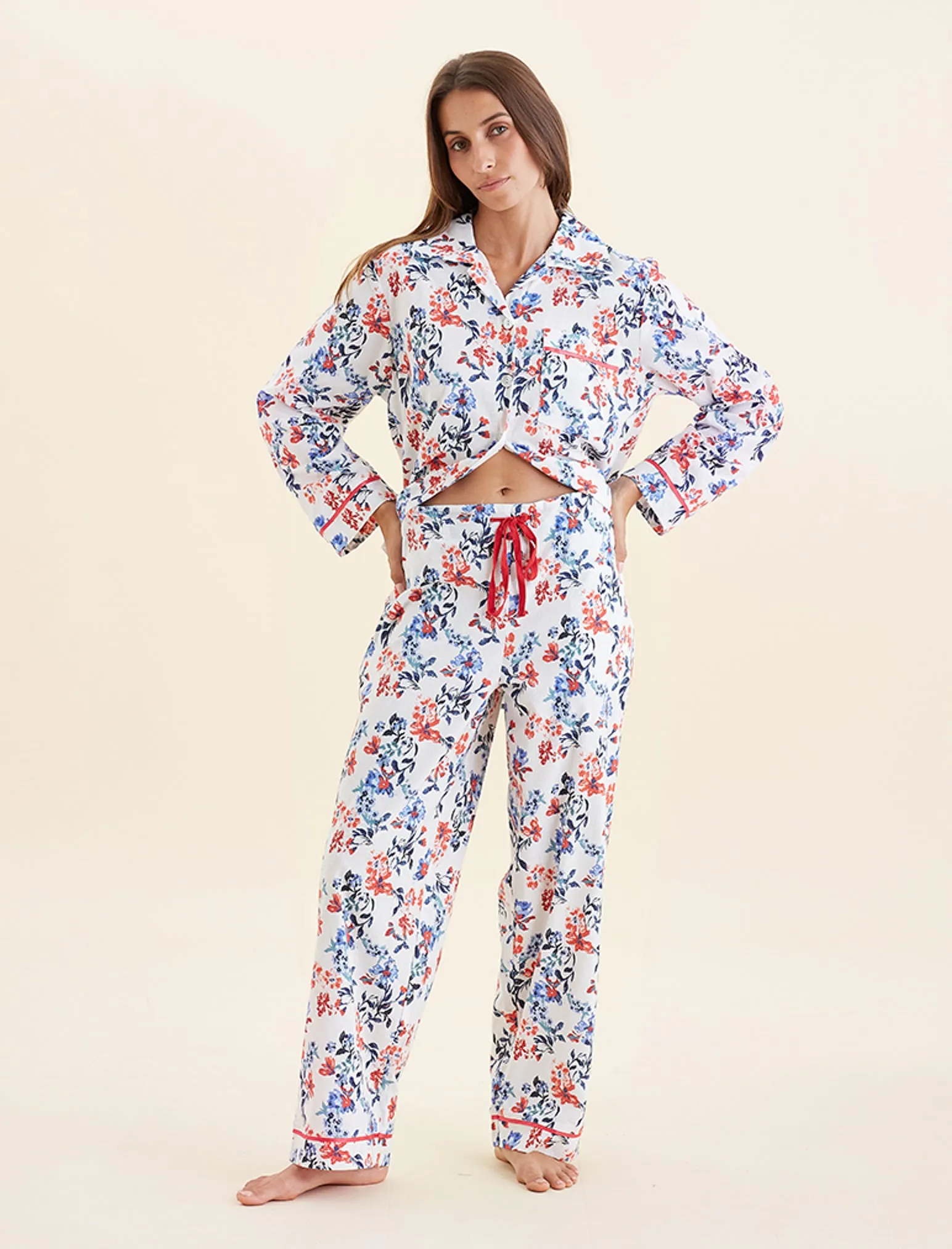 Harper Cozy Full Length PJ Set