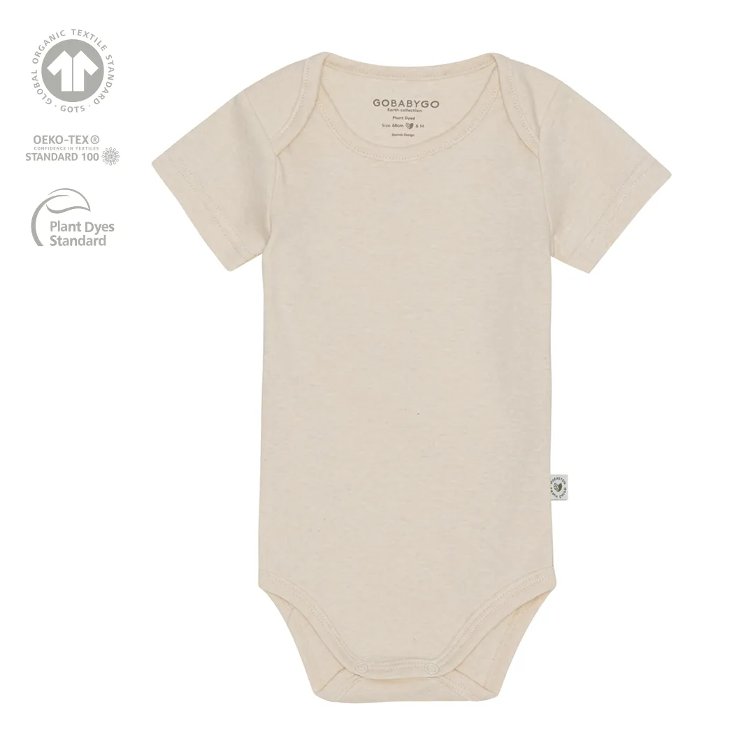 Hazel Body s/s Organic GOTS Cotton - Vanilla