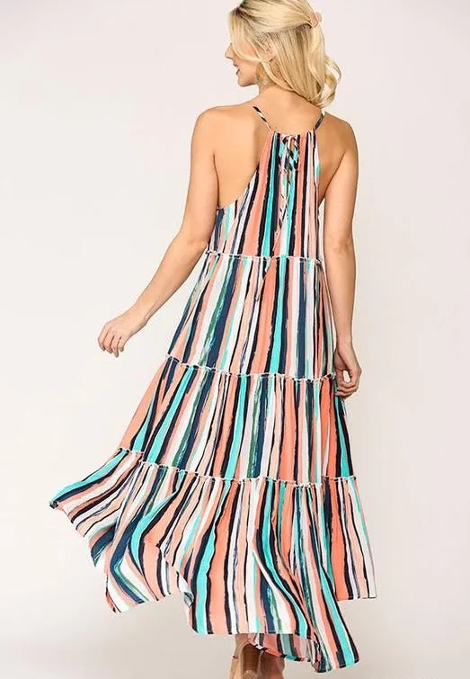 Heather Halter Maxi Dress