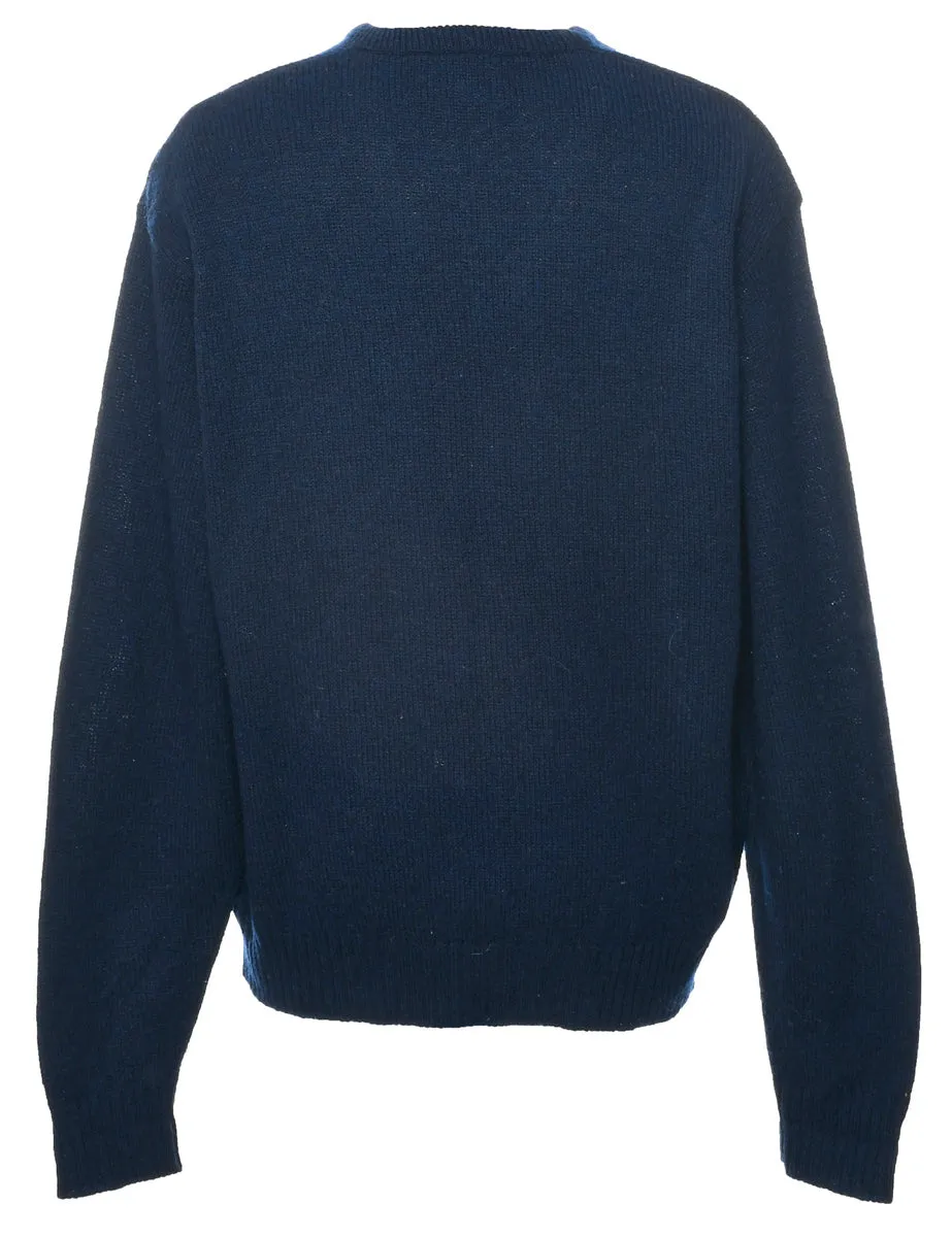 Jantzen Navy Jumper - L