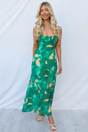 July Maxi Dress - Green