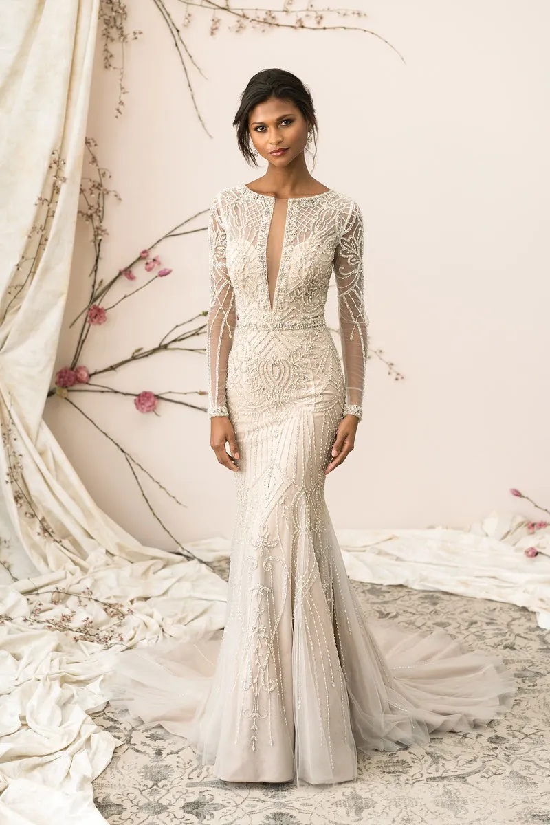 Justin Alexander Signature 9894 Wedding Dress Sample