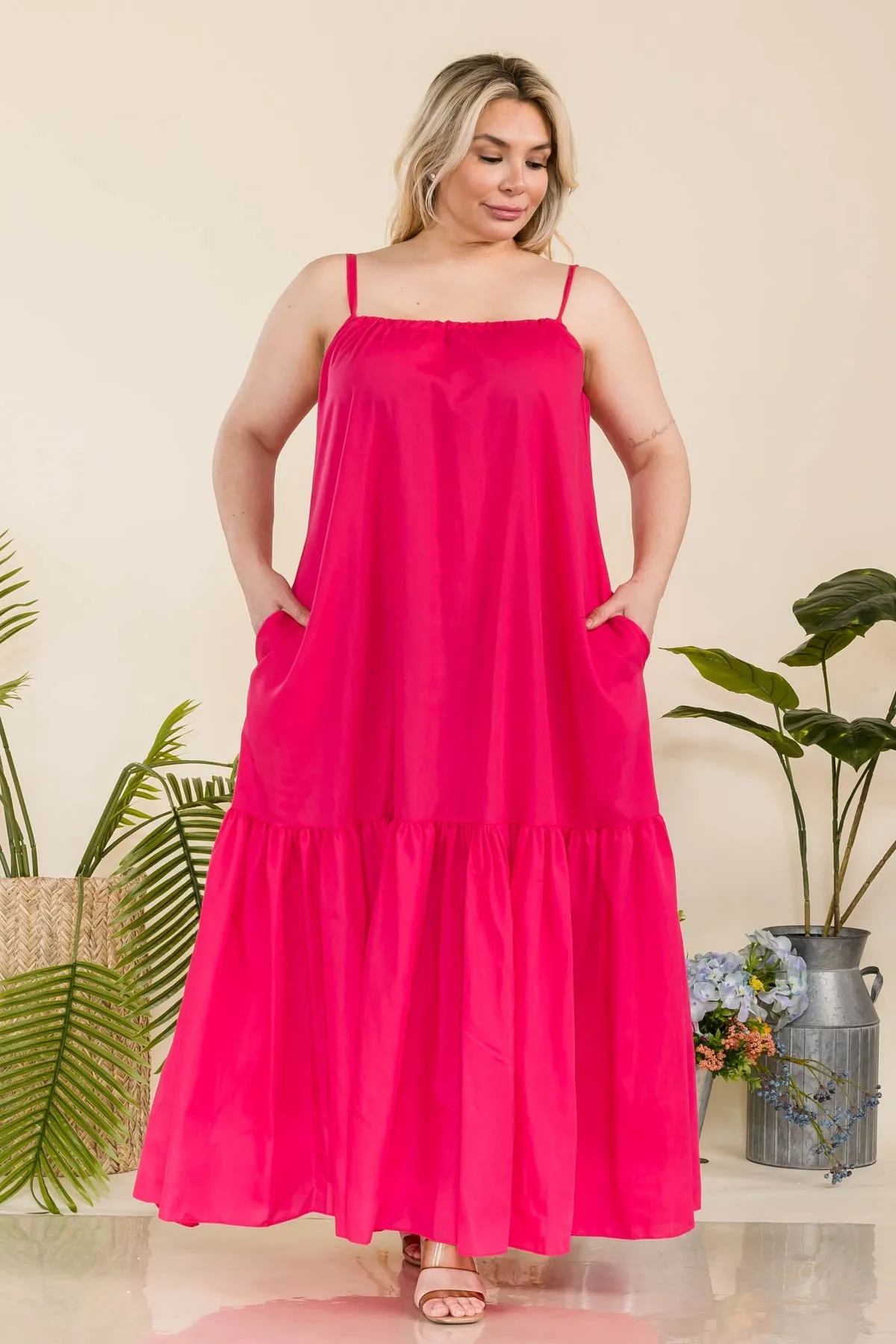 Karen T4027 Sleeveless Maxi Dress