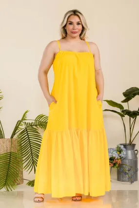 Karen T4027 Sleeveless Maxi Dress