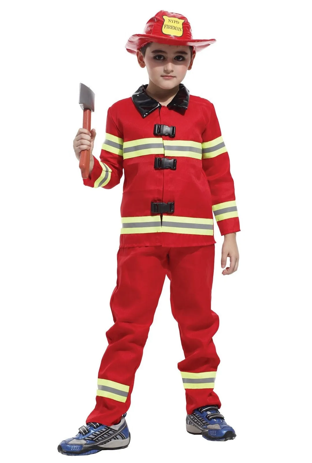 Kids Fireman Costume