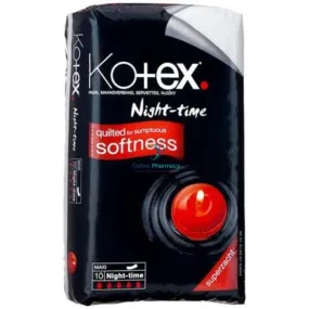 Kotex Maxi Night-Time - 10 Pack