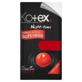 Kotex Night Time Maxi x10 (N)