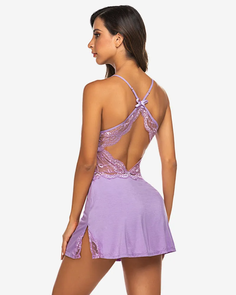 Lace Chemise Babydoll Lingerie