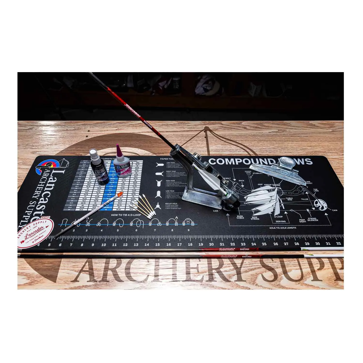 Lancaster Archery Bitzenburger Fletching Jig Pro Package