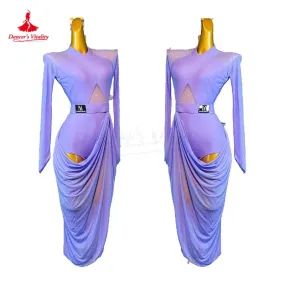 Latin Dance Dresses for Women High Practice Performance Uniform Cha Cha Rumba Competition Uniform,art Examination Latin Dress