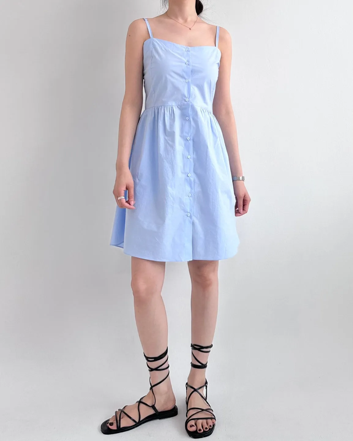 Lazy summer day sleeveless dress