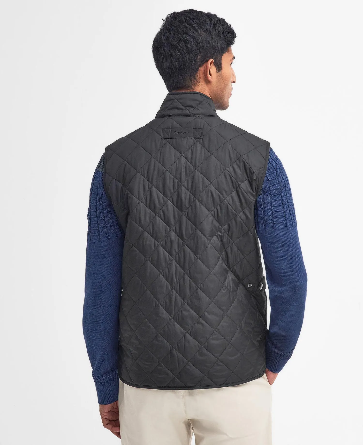 Lowerdale Quilted Gilet in Black